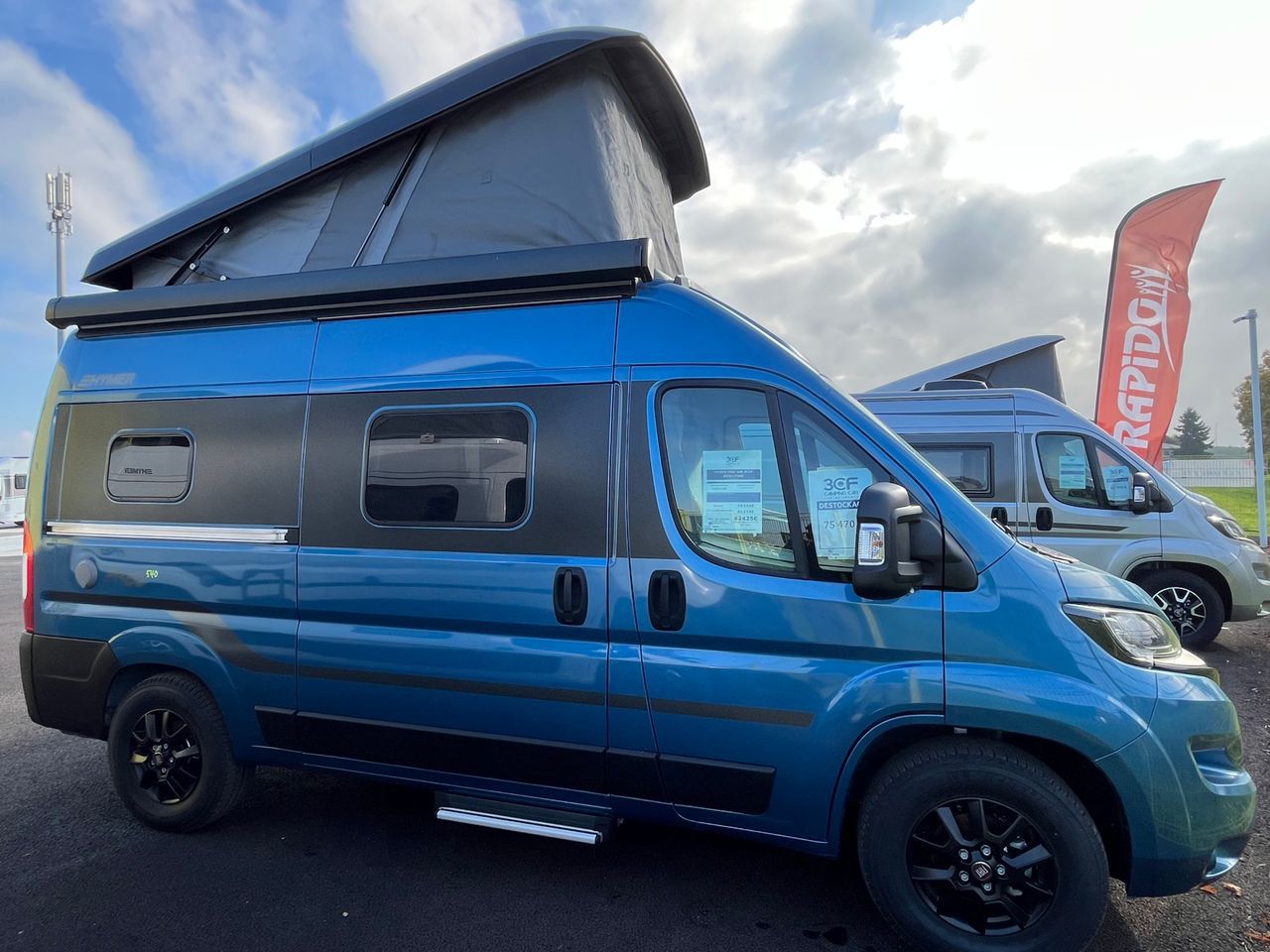 Hymer Camper Vans FREE 540 Blue édition