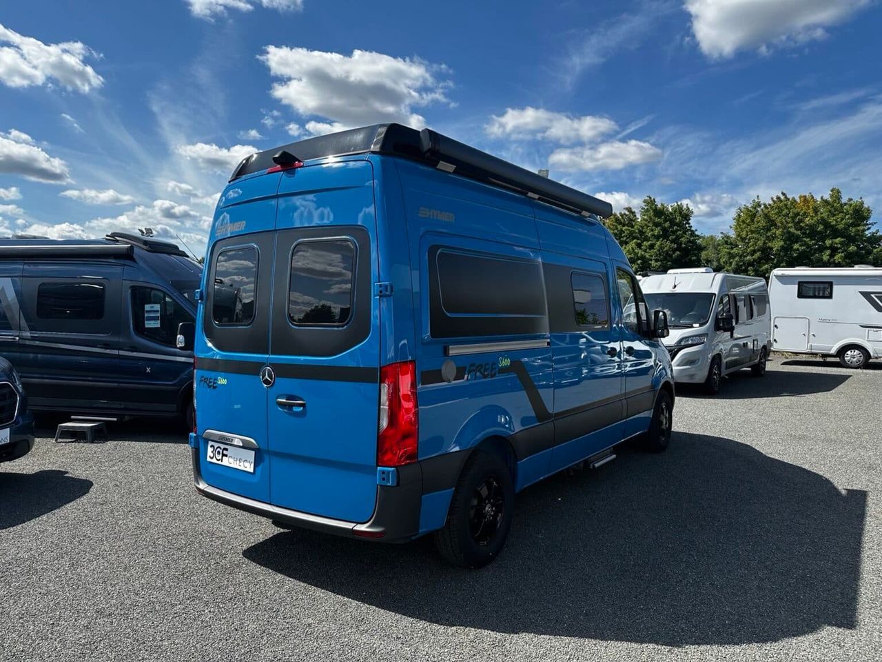 Hymer Camper Vans FREE 600S CAMPUS BLUE EVO