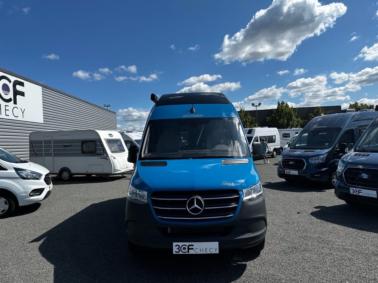 Hymer Camper Vans FREE 600S CAMPUS BLUE EVO
