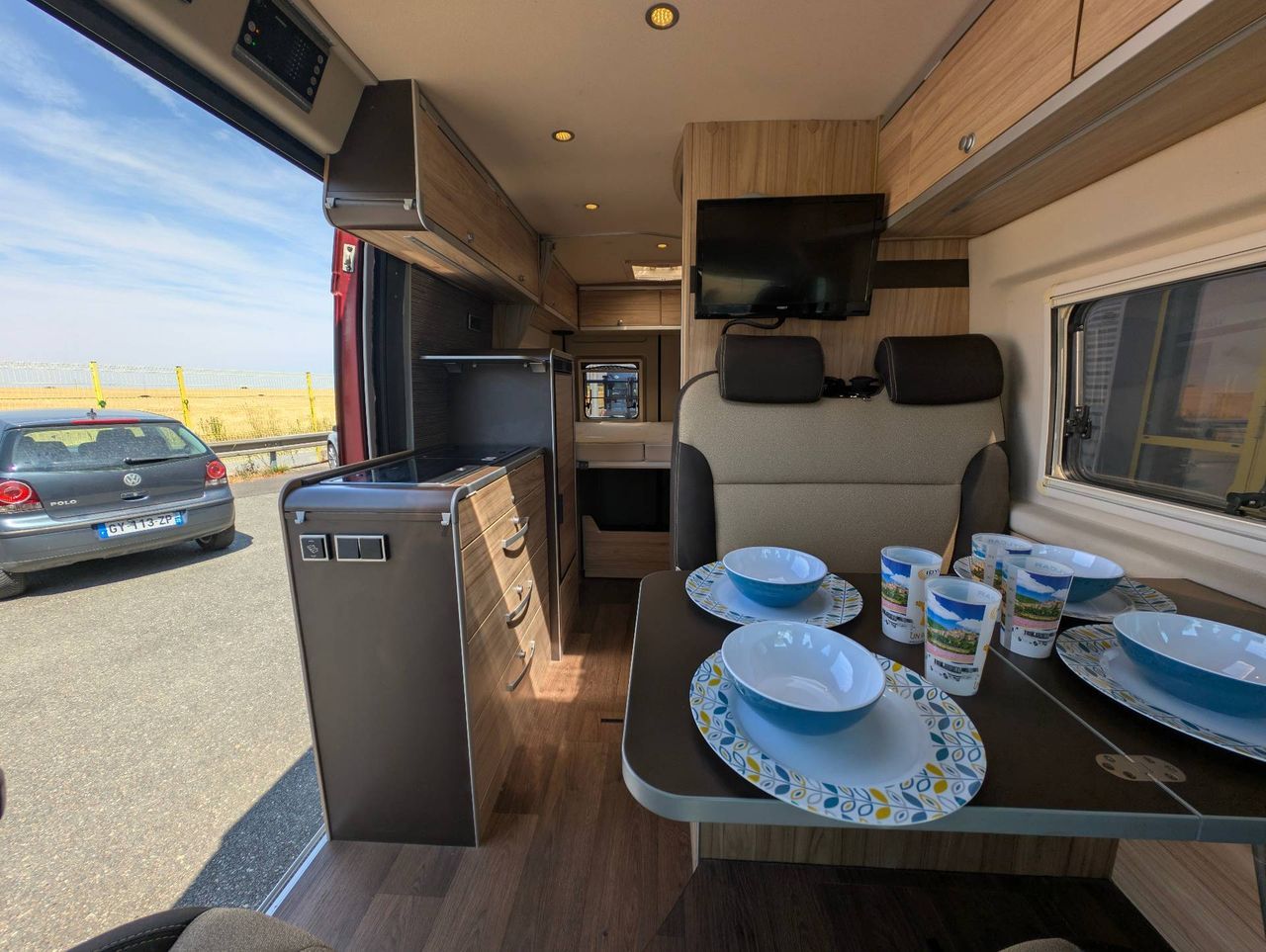Hymer car Grand Canyon